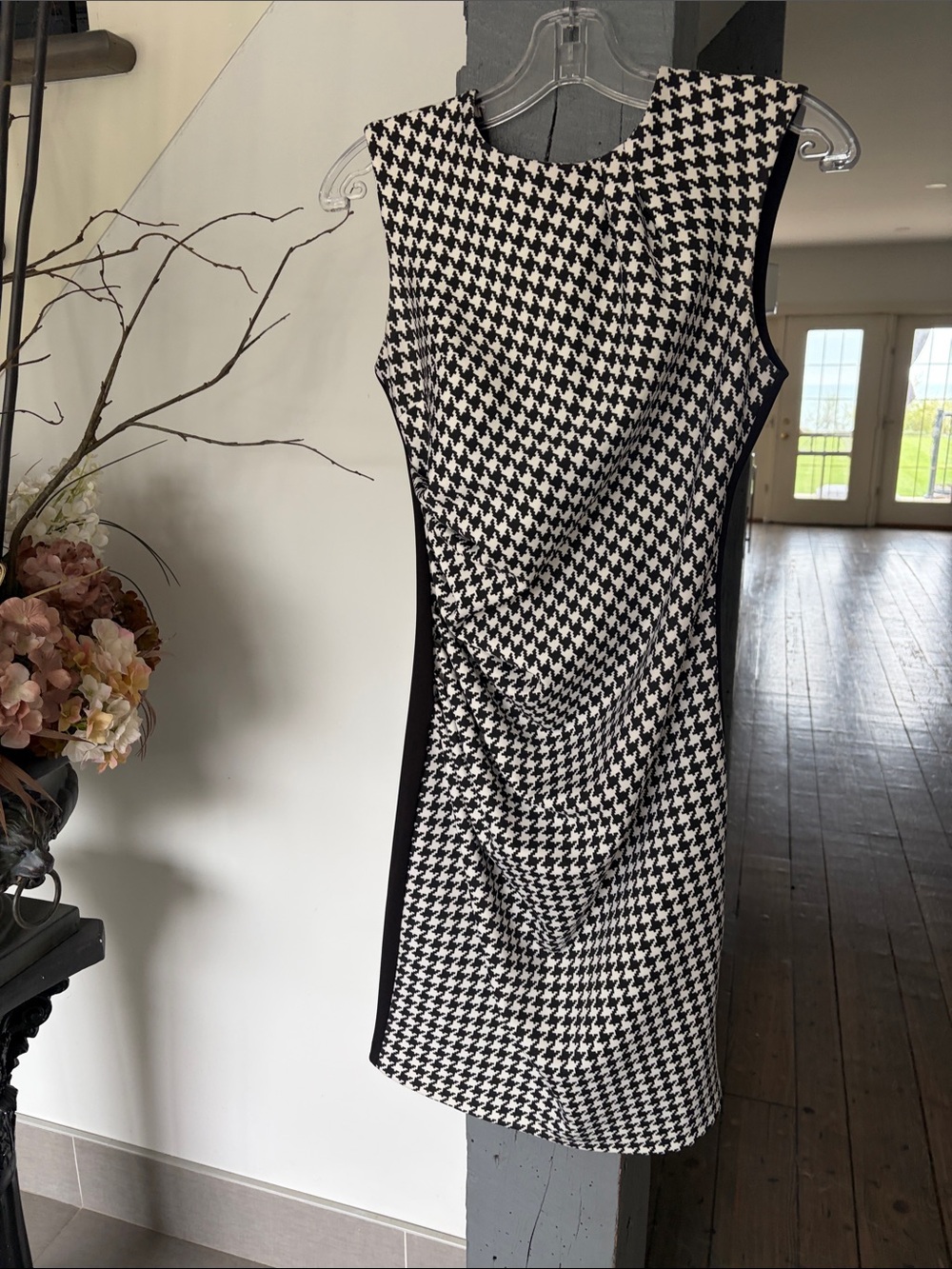 black and white dress  by Rinascimento  made in Italy